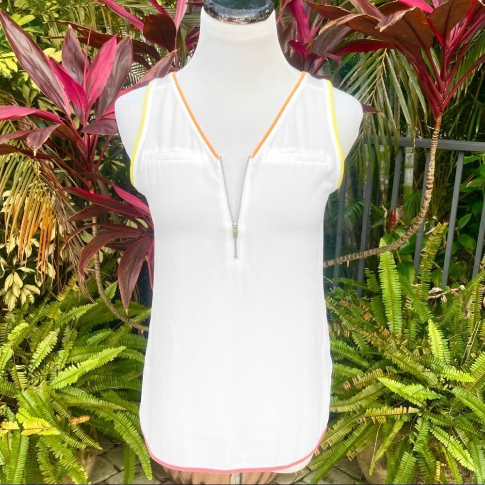 Express Colorful Neon Trim Tank - Picture 4 of 9